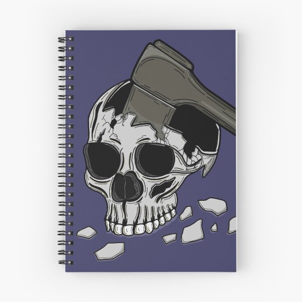 Item preview, Axe skull ver 2 designed and sold by Purplepugprints.
