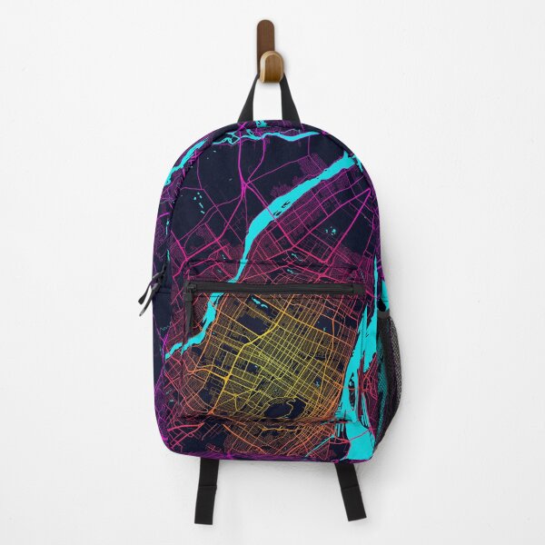Item preview, Montreal City Map of Canada - Neon designed and sold by deMAP.