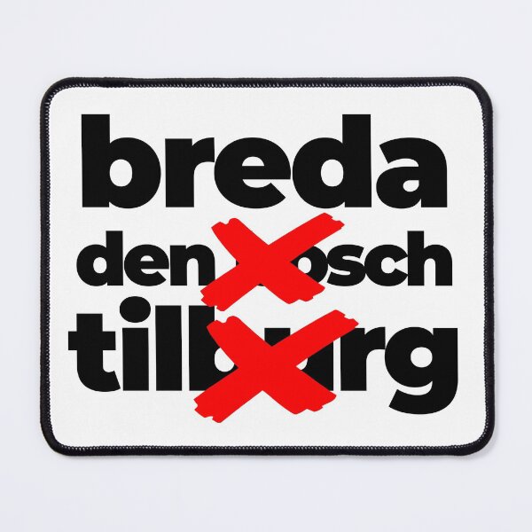 Item preview, Breda met Tilburg en Den bosch met rood kruis, mooi Brabants  designed and sold by BrabantsBeste.