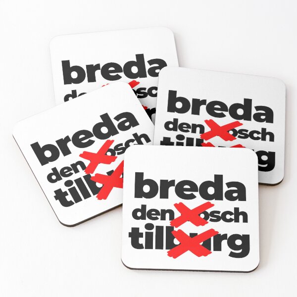 Item preview, Breda met Tilburg en Den bosch met rood kruis, mooi Brabants  designed and sold by BrabantsBeste.