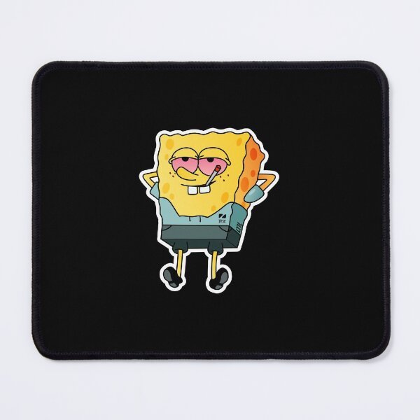 Item preview, SpongeBob smokes and relaxes designed and sold by GodouGoda.