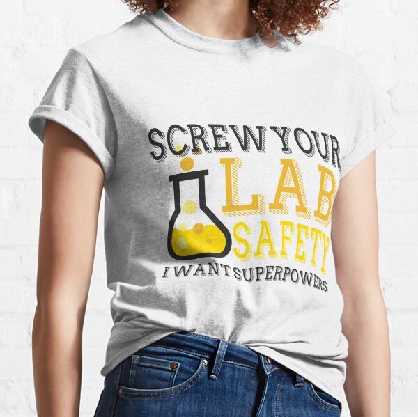 Screw Your Lab Safety I Want Superpowers Kitchen Apron EF-APP-APR