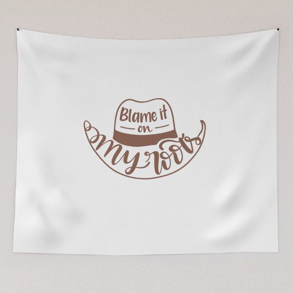Item preview, Blame it all my Roots in brown designed and sold by LeahCoun.