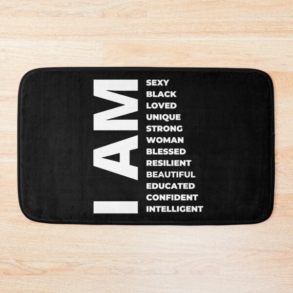 Item preview, I Am, Black Woman, Black History Month designed and sold by WanderTravels.