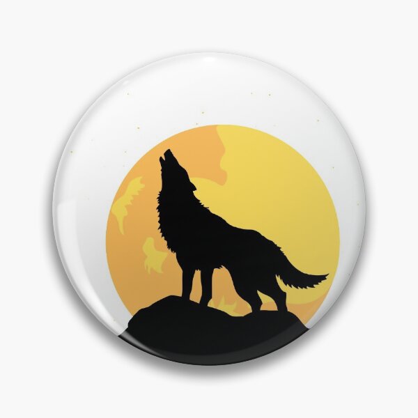 Item preview, beautiful howling wolf art designed and sold by Starlordstore.