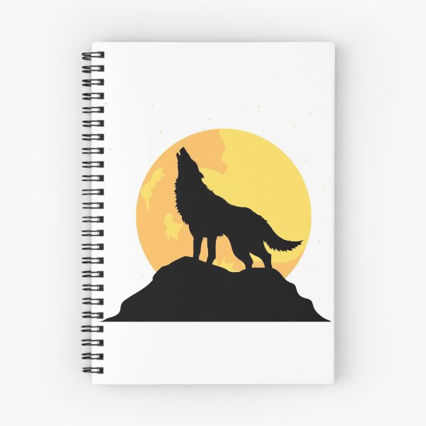 Artikelvorschau, schöne heulende wolfskunst entworfen und verkauft von Starlordstore.