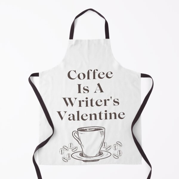 Item preview, Coffee Is A Writer's Valentine - White Background designed and sold by TheKnightWriter.