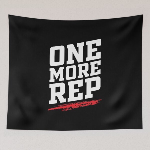 Item preview, One More Rep | Workout Saying For Lifters designed and sold by Printend _.