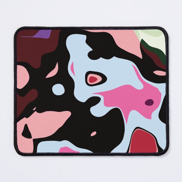 Item preview, Abstract portrait in flat colours designed and sold by effervescence.