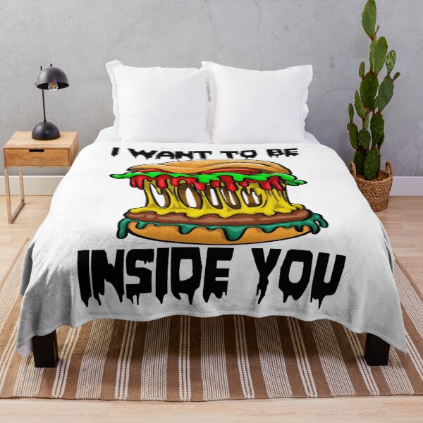 Item preview, I Want To Be Inside You Burger designed and sold by Bendthetrend.