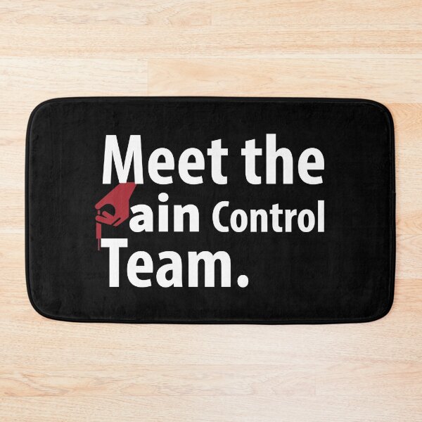 Item preview, Meet the pain control team|pain management  designed and sold by EmotionArt.