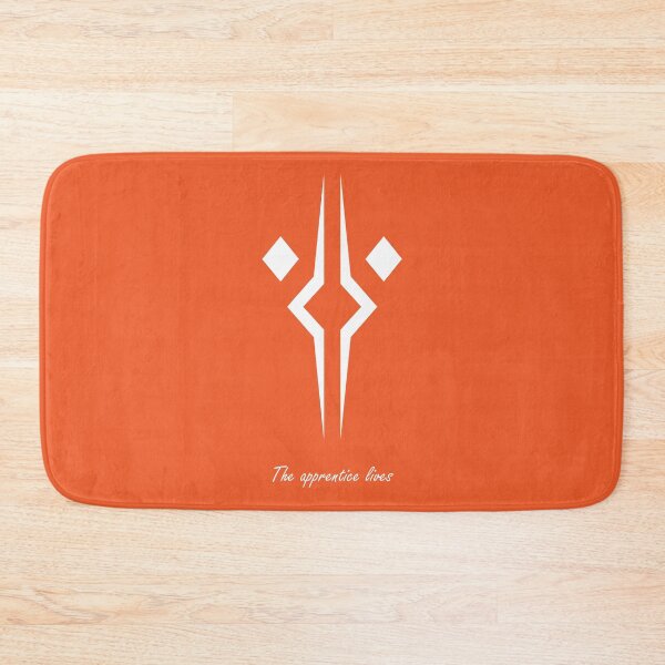Item preview, The mark of the apprentice digital art logo orange pattern symbol  designed and sold by expresivedesign.
