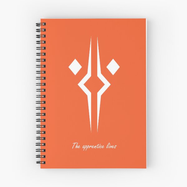 Item preview, The mark of the apprentice digital art logo orange pattern symbol  designed and sold by expresivedesign.