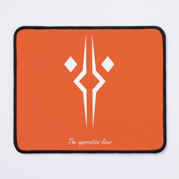 Item preview, The mark of the apprentice digital art logo orange pattern symbol  designed and sold by expresivedesign.