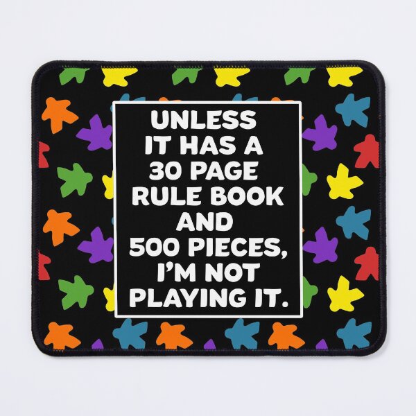 Item preview, Funny Table Top Meeple Phrase designed and sold by Milizabeth.