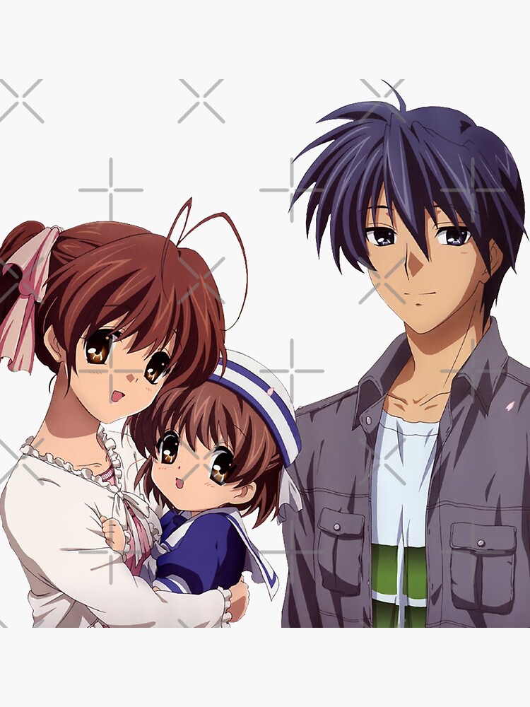 Clannad/Clannad: After Story - Okazaki Family Sticker for Sale by -Kaori