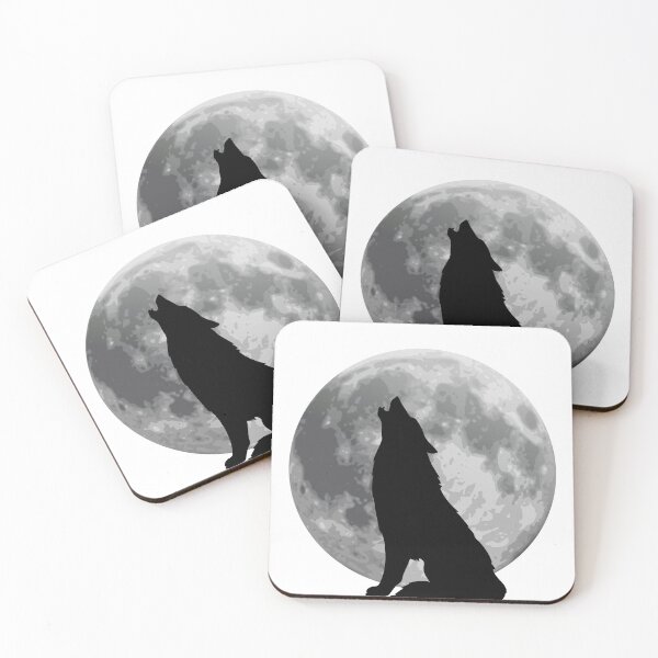 Item preview, wolf full moon  designed and sold by Starlordstore.