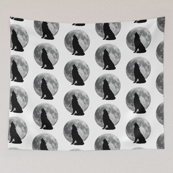 Item preview, wolf full moon  designed and sold by Starlordstore.