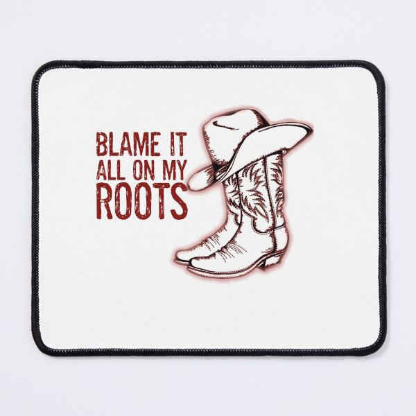Item preview, Blame it all my Roots in red designed and sold by LeahCoun.