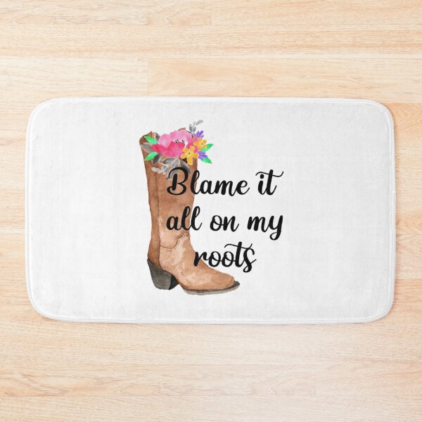 Item preview, Blame It All On My Roots Flowers designed and sold by LeahCoun.