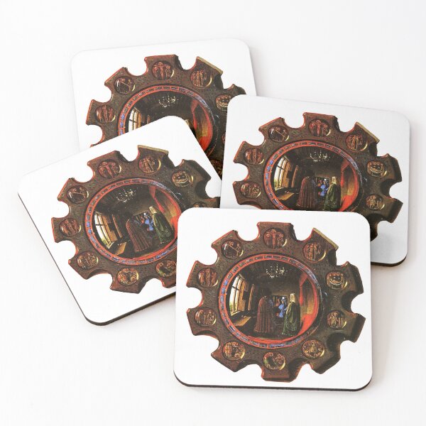 Item preview, the arnolfini portrait convex mirror by Jan van Eyck designed and sold by Platform11west.