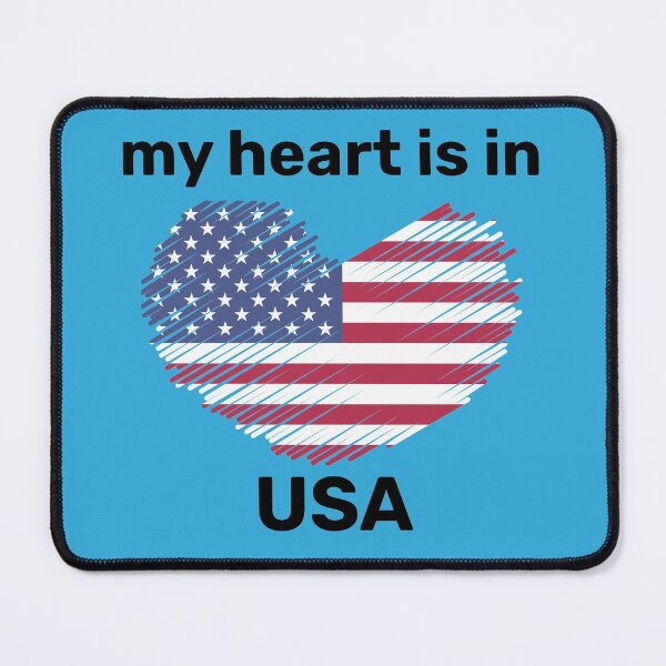 Item preview, LDR, Long Distance Love, My Heart is in USA designed and sold by Koala Designs.
