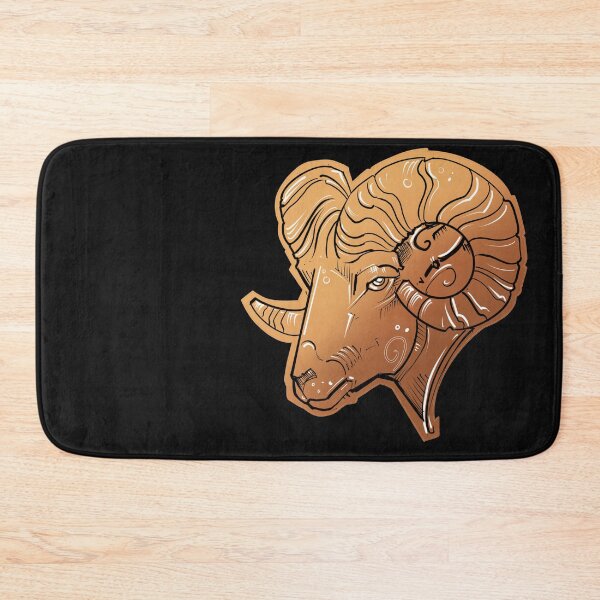 Item preview, Aries zodiac design in brown  designed and sold by weilertsen.