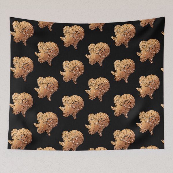 Item preview, Aries zodiac design in brown  designed and sold by weilertsen.