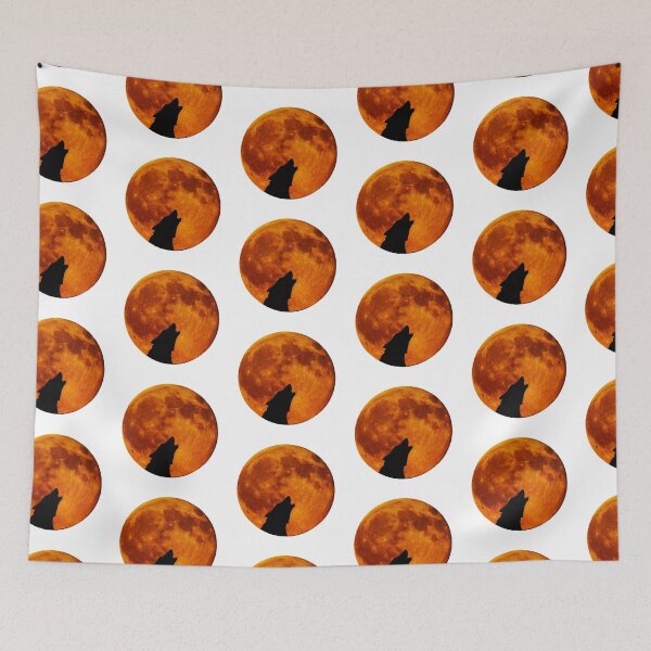 Item preview, Wolf howling at moon, Wolf howling, Wolf wallpaper  designed and sold by Starlordstore.