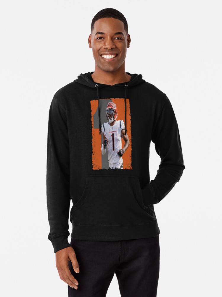 Ja'marr Chase Jersey Pullover Hoodie for Sale by sstagge13