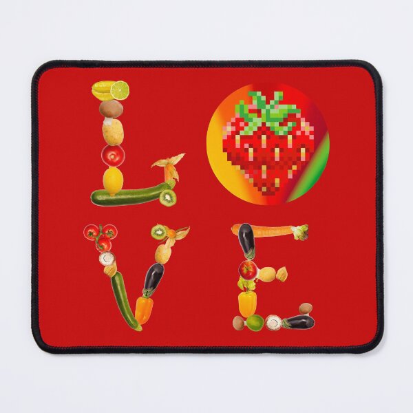 Item preview, Fruit Love Word - Colorful - Funny fruits in love designed and sold by OMdesign10.