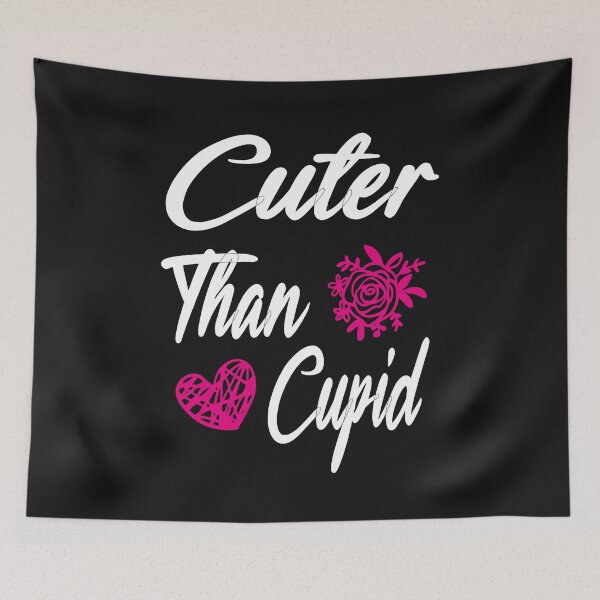 Item preview, Cuter Than Cupid Shirt/ Valentines Day Shirt/ Girls Valentines day Shirt/ Boys Valentine Day Shirt/ Cupid Shirt/ Cute Shirt designed and sold by Zlig Zlag ★★★★★.