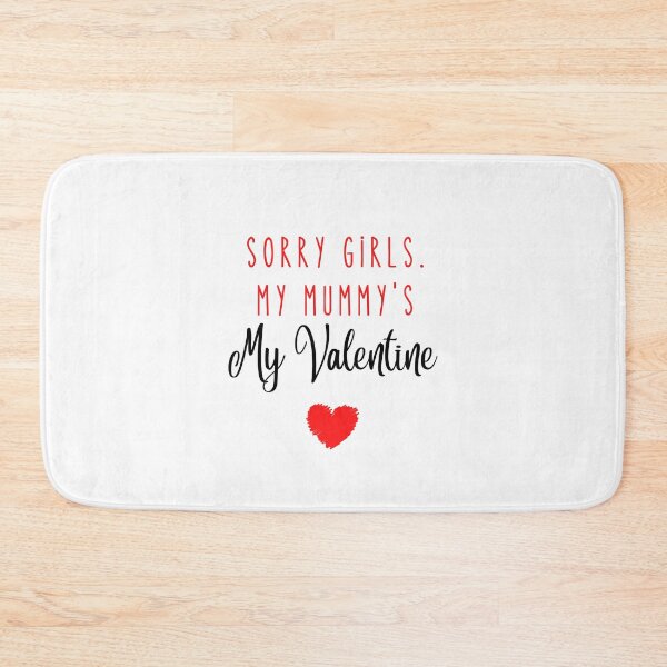 Artikelvorschau, Kleinkind Boy Valentine Shirt - Sorry Girls My Mummy's My Valentine entworfen und verkauft von diip.