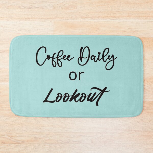 Item preview, Coffee Daily or Lookout, Coffee Shirts, Coffee T shirt, Funny Shirts, Funny Coffee Shirts, Coffee Sweatshirt, © DAM Creative designed and sold by DAM Creative ⭐⭐⭐⭐⭐.