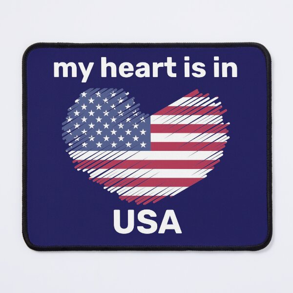 Item preview, LDR, Long Distance Love, My Heart is in USA designed and sold by Koala Designs.