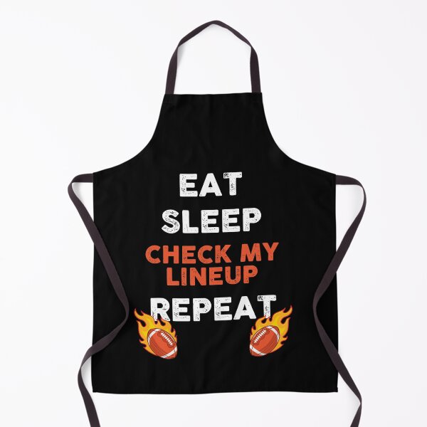 Item preview, Fantasy Football Eat Sleep Check My Lineup Draft Party designed and sold by Dressed For  Duty.