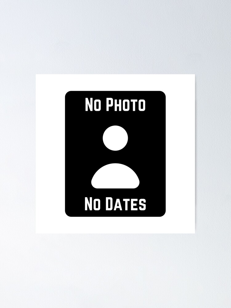 No Profile Picture Icon Funny Poster For Sale By Abhaychauhan Redbubble