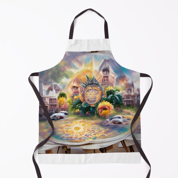 Item preview, Golden Mandala Sunflower | Artificial Intelligence (AI) generated art designed and sold by DeevaValli.