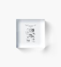 Camera patent Acrylic Block