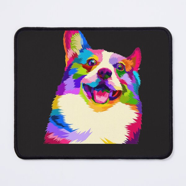 Item preview, Pem Welsh Corgi Colorful Pop Art Portrait for Dog Lovers designed and sold by tranmai.