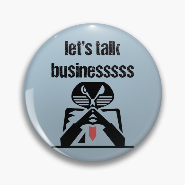 Item preview, lets talk business  designed and sold by Blazing-Art.