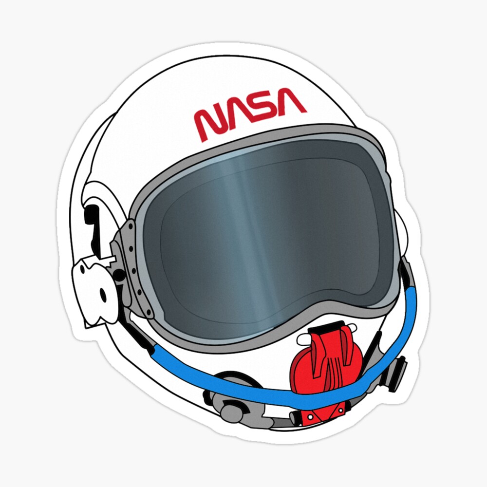 Póster «Casco de astronauta de la NASA - altitud» |