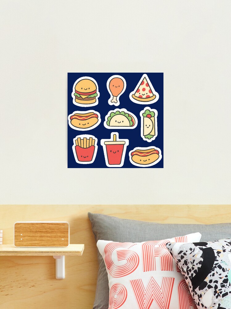 Fast food wall sticker - TenStickers