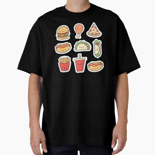 Item preview, Fast Food Stickers designed and sold by kawaiistudio.
