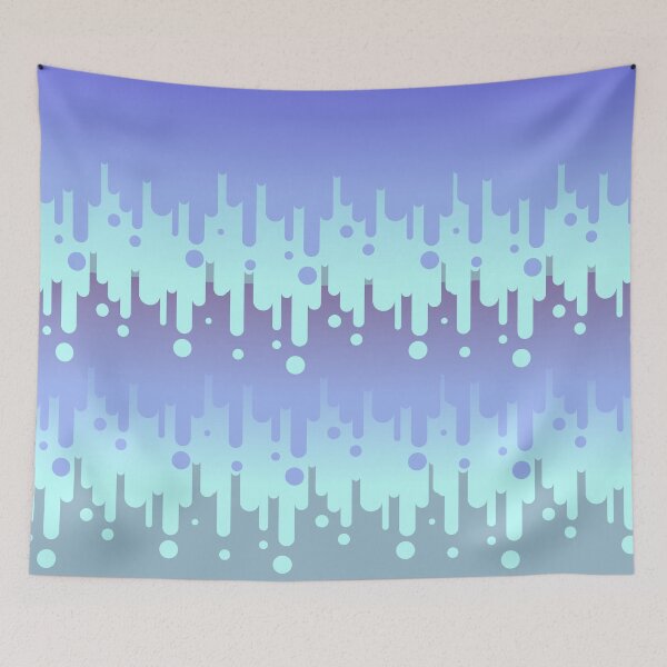 Item preview, Dripping Blue Paint designed and sold by Vimbuy.
