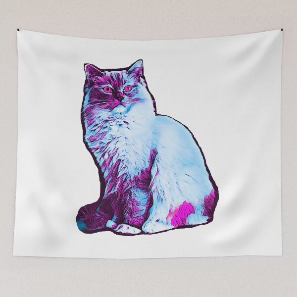 Item preview, Ragdoll cat TSHIRT designed and sold by GOLDFAMILYSHOP.