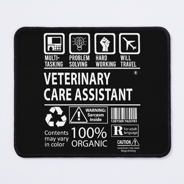Item preview, Veterinary Care Assistant T Shirt - MultiTasking Certified Job Gift Item Tee designed and sold by oslandefren.