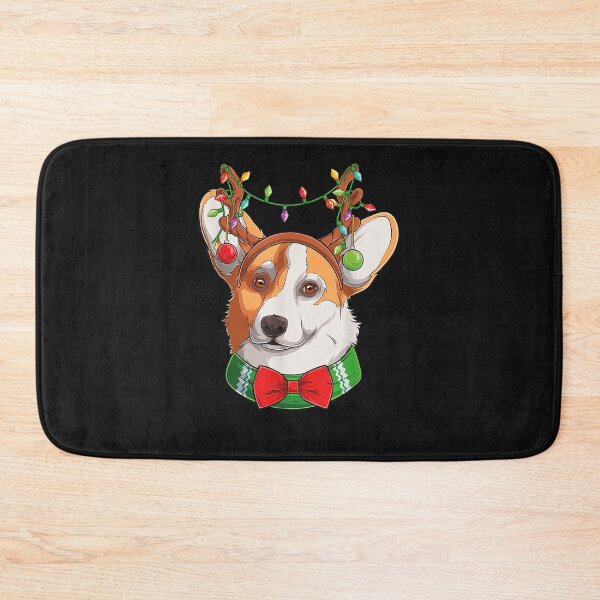 Item preview, Funny Christmas Corgi Head Xmas Corgi Dog designed and sold by maichje.