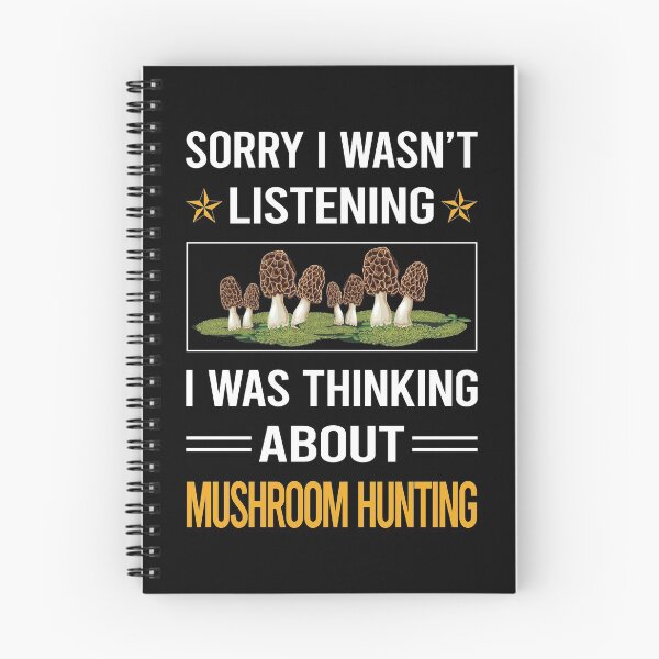 Item preview, Funny Listening Mushroom Hunting Mushrooms Mushrooming Mycology Mycologist Foraging Forager designed and sold by RandalDavis.