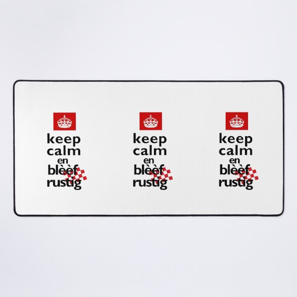Item preview, Keep calm en blèèf rustig, brabantse keep calm designed and sold by BrabantsBeste.